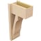 Ekena Millwork 7 1/2-in W x 12-in D x 24-in H Balboa Block Rough Cedar Woodgrain TimberThane Outlooker, Primed Tan OUTUR075X12X24BOA44RCPR - alternate 5